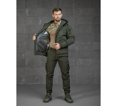 Зимовий тактичний костюм zero Omni-Heat oliva ВТ7967