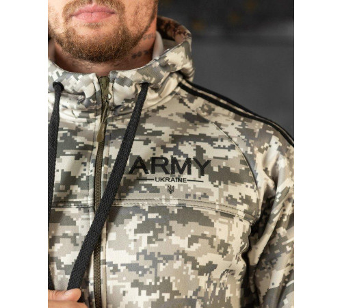 Зимовий спортивний костюм ARMY піксель ВТ7765