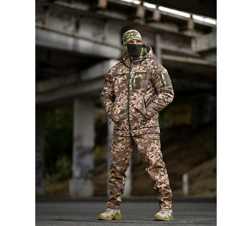 Зимний тактический костюм gamma original пиксель ПП8166