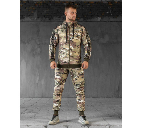 Зимний спортиный костюм Army мультикам НП3306