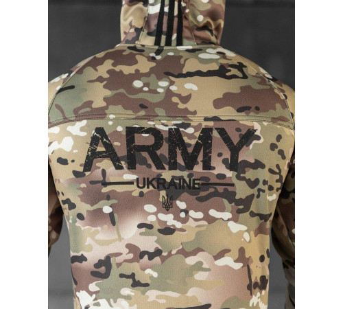 Зимний спортиный костюм Army мультикам НП3306