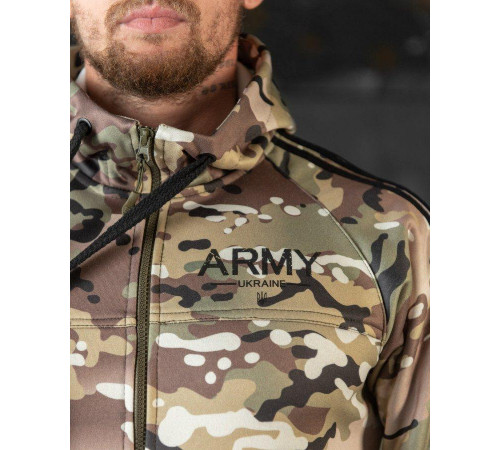 Зимний спортиный костюм Army мультикам НП3306