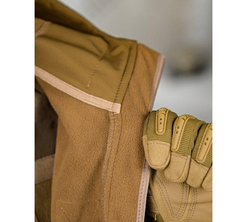 Тактичний костюм софтшел softshell 6в1 койот ПП7862