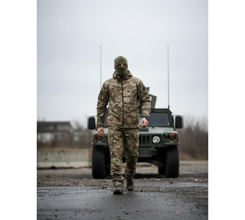 Зимний тактической костюм HAZARD мультикам ПП8165