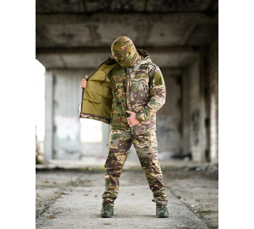 Тактический костюм Softshell 5в1 LUNAR мультикам ТР6411