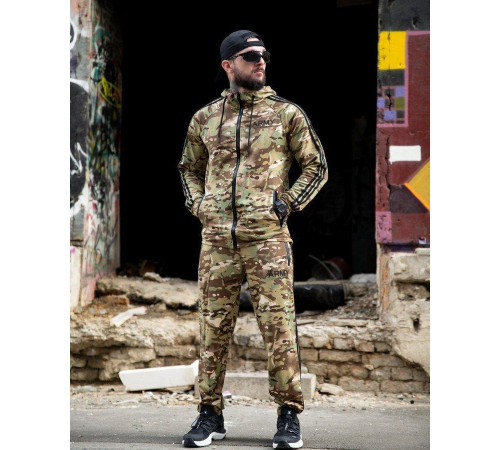 Мілітрарі спортивний костюм ARMY мультикам ВН1100