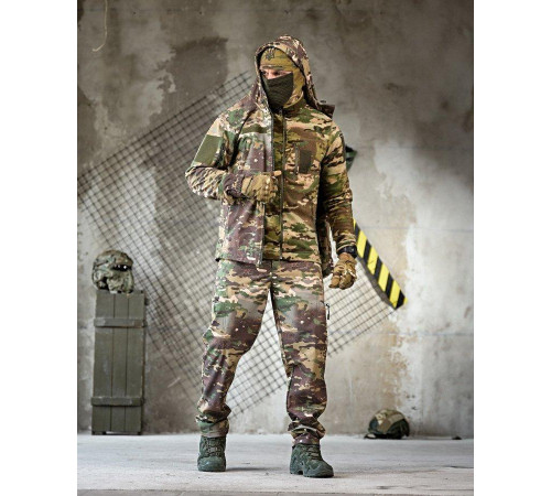 Тактичний костюм softshell 6в1 мультикам ПП7861
