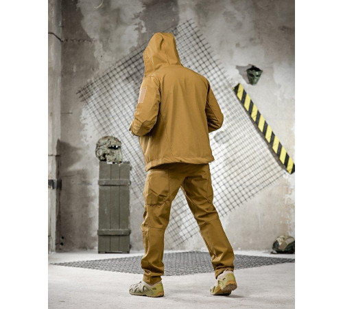 Тактический костюм софтшел softshell 6в1 койот ПП7862