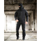 Тактичний костюм Softshell 5в1 LUNAR чорний ТР6407