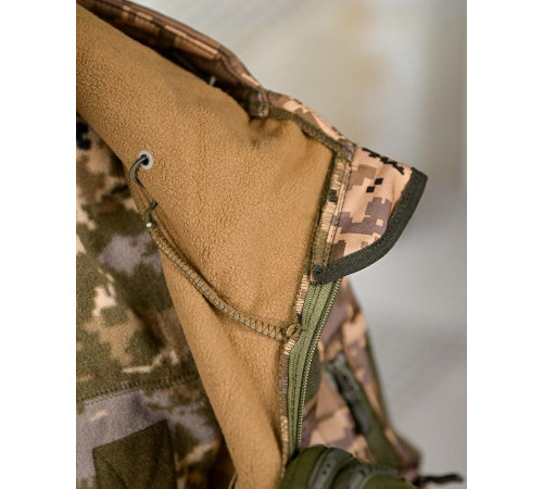 Тактический костюм softshell 6в1 пиксель ПП7860