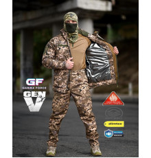 Зимний тактический костюм gamma original пиксель ПП8166