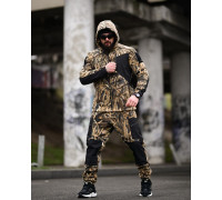 Флисовый спортивный тактический костюм TARANTUL wood ТР6557