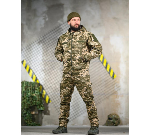 Літній тактичний костюм GECKTAR піксель ДЛ6497