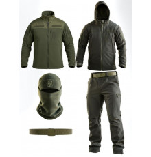 Тактичний костюм Softshell 5в1 LUNAR олива ТР6408