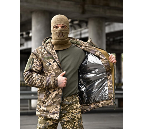 Зимовий тактичний костюм GAMMA GEN2піксель ТР6414