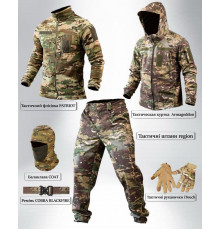 Тактический костюм softshell 6в1 мультикам ПП7861