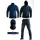 Тактический костюм Softshell 5в1 LUNAR синий ДСНС ТР6409