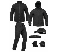 Тактичний костюм 5в1 STABITEX чорний ТР6725 XL