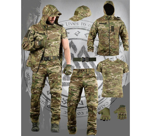 Люксовий літній тактичний костюм 6в1 VALOR ДЛ6586