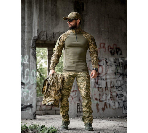 Тактичний костюм DONBASS 3в1 піксель РП7390