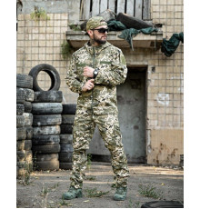 Летний тактический костюм GECKTAR пиксель ДЛ6497