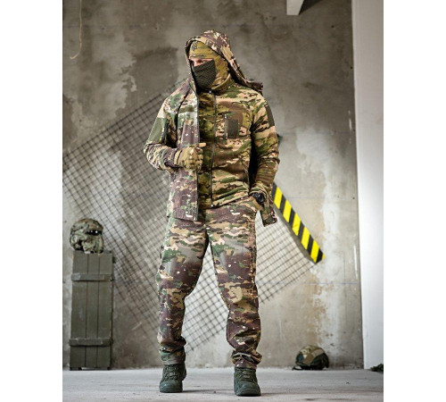 Тактичний костюм softshell 6в1 мультикам ПП7861