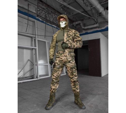 Тактический костюм 3в1 colossus пиксель