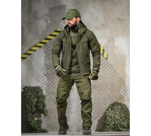 Тактичний костюм 5в1 STABITEX олива ТР6728 XXXL
