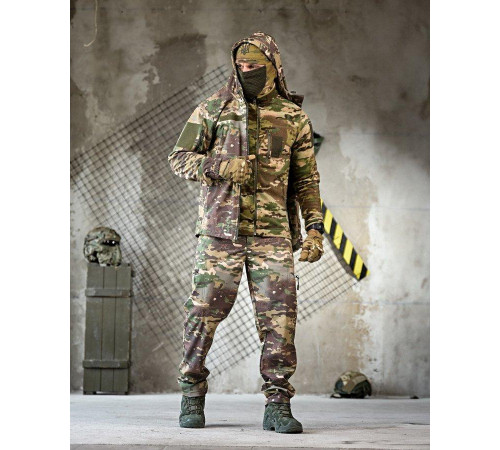 Тактический костюм softshell 6в1 мультикам ПП7861