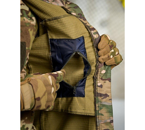 Тактический костюм softshell 6в1 мультикам ПП7861