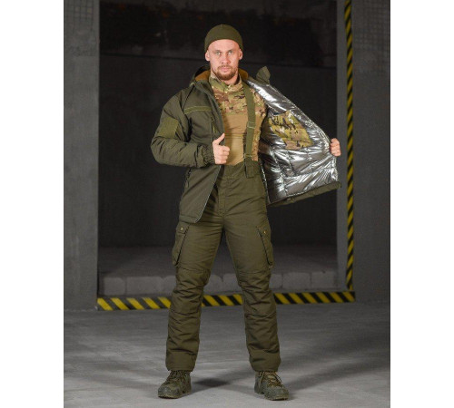 Зимний тактический костюм NORTHERN олива ВТ3756