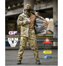 Зимний тактический костюм gamma original мултикам ПП8166