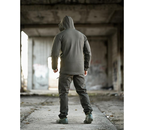 Тактичний костюм Softshell 5в1 LUNAR олива ТР6408