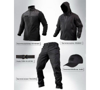 Тактический костюм POLICE 5в1 черный ПП7863