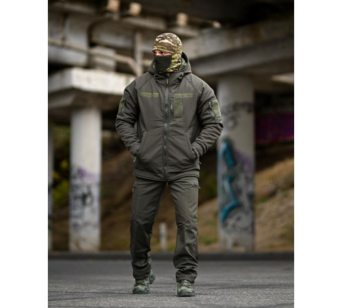 Зимний тактический костюм gamma original олива ПП8165