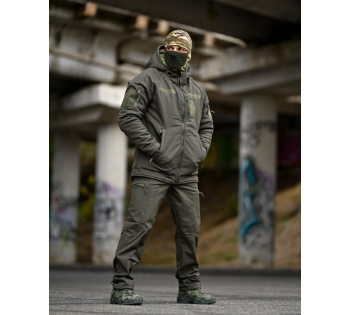 Зимний тактический костюм gamma original олива ПП8165