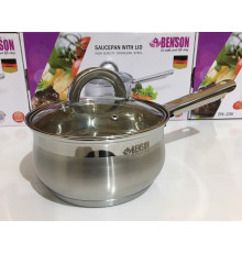 Ковш с крышкой,нержсталь 1,8л BN-226 (8)