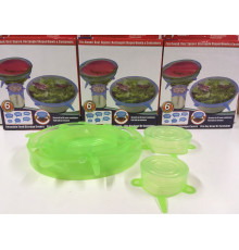 Силиконовые универсальные крышки Super strech silicon lids ART-7492 (200 шт)