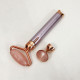 Массажер ролик электрический для лица Facial Roller Massager. Цвет: бежевый NF-93