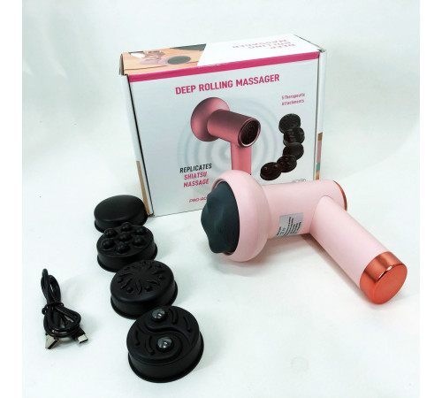 Массажер с программами Deep Rolling Massager, Универсальный массажер для шеи и тела MD-30