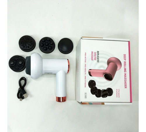 Массажер для спины и ног Deep Rolling Massager, Расслабляющий массажер для шеи и плеч CX-79