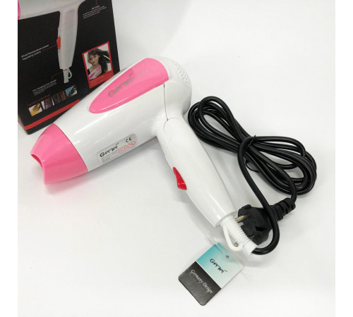 Жіночий фен для волосся Gemei GM-1756 1200 Вт, Фен для укладання локонів волосся з дифузором TP-43 за 386 грн