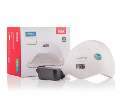 Качественная лампа для сушки ногтей SUNUV SUN 5 PLUS 48W, Домашняя лампа для ногтей WV-38