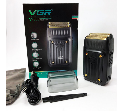 Электробритва для профессионального бритья VGR V-363, Электробритва для идеального бритья GO-78