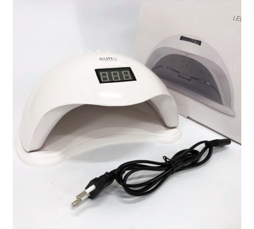 Качественная лампа для сушки ногтей SUNUV SUN 5 PLUS 48W, Домашняя лампа для ногтей WV-38