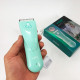 Дуже тиха бездротова машинка для стрижки волосся дітей VGR V-150 з насадками. Колір: синій XP-39 за 714 грн