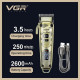 Окантовочная машинка для стрижки аккумуляторная VGR V-005, Водонепроницаемый триммер для стрижки OZ-17