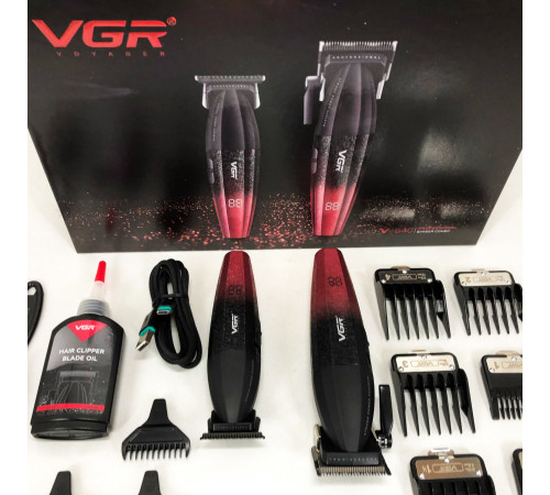 Машинка для стрижки волос с универсальным питанием VGR V-640, Професиональная машинка для стрижки волос TV-13