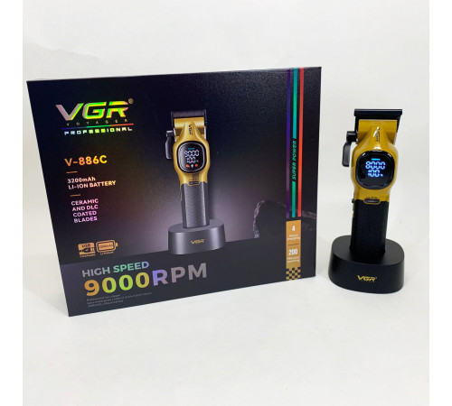 Машинка для стрижки волос хороша VGR V-886C GOLD, Машинка для стрижки на аккумляторная OE-97