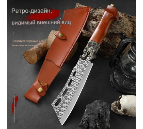Нож тесак кухонный | Нож топорик для разделки мяса. a3336 за 960 грн